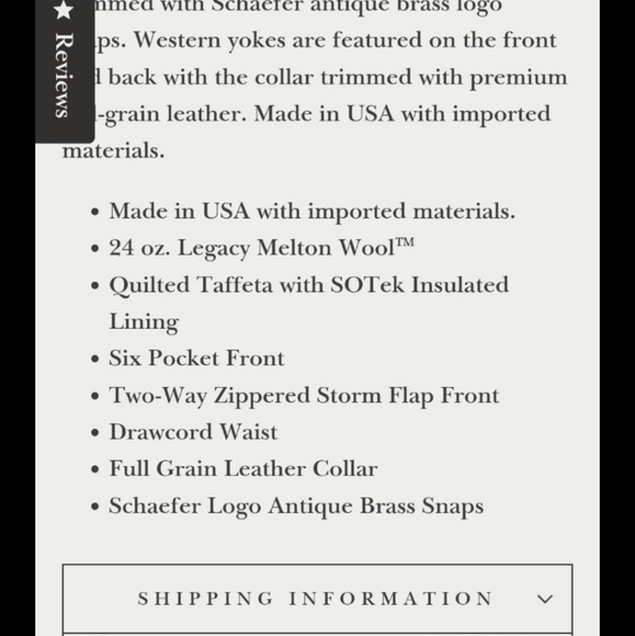 Schaefer Outfitter Ranch Coat - Picture 8 of 8